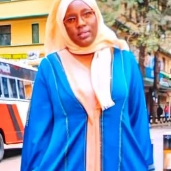 Regina, Kenyan elder-care worker, in Riyadh