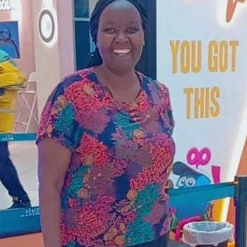 Fridah, Kenyan nanny, in Qatar