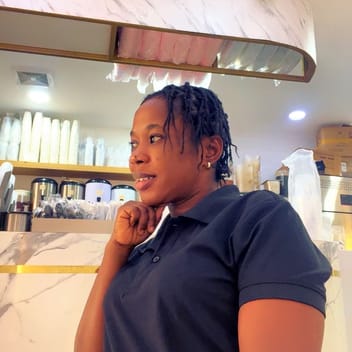 Lizzy, Nigerian nanny, in Dubai