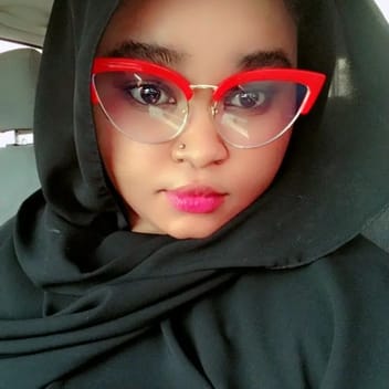 Faiza, Kenyan nanny, in Riyadh