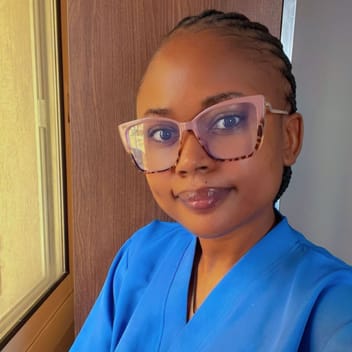 Flavian, Kenyan nanny, in Riyadh