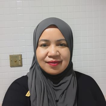 Noraisa , Filipino nanny, in Abu Dhabi