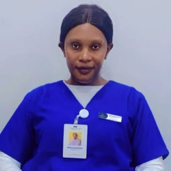 Winfred , Kenyan nanny, in Qatar