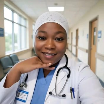 Tabara , Nigerian nanny, in Riyadh