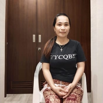 Fregellie , Filipino maid, in Dubai
