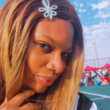 Charlotte, Ghanaian nanny, in Dubai