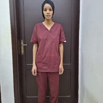 Rhoda, Kenyan nanny, in Riyadh