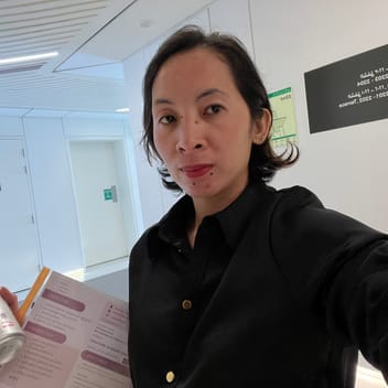 Lanny, Filipino elder-care worker, in Abu Dhabi