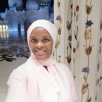 Irene , Ugandan nanny, in Abu Dhabi