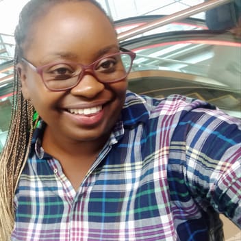Shareen , Kenyan nanny, in Abu Dhabi