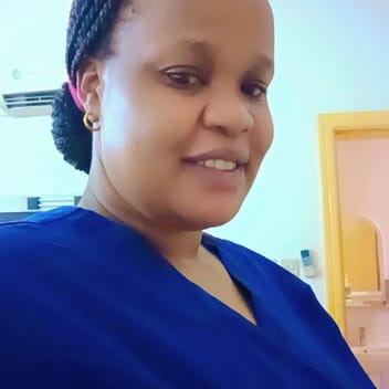 Rose, Kenyan nanny, in Riyadh