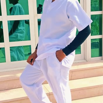 Lenet, Kenyan nanny, in Qatar