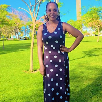 Ethel , Zimbabwean nanny, in Dubai