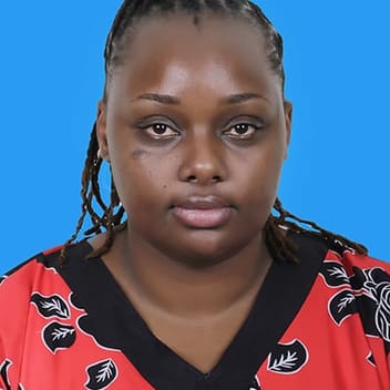 Hilda , Kenyan driver, in Qatar