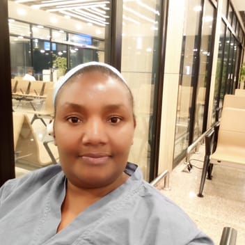Phyllis , Kenyan nanny, in Riyadh