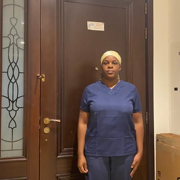 Joan, Ugandan nanny, in Dubai