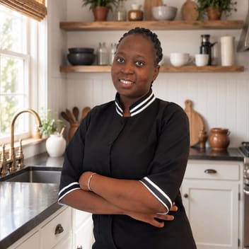 Purity, Kenyan nanny, in Qatar