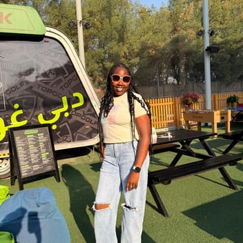 Kate, Kenyan nanny, in Dubai