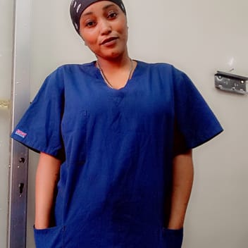 Yasmine , Tanzanian maid, in Riyadh