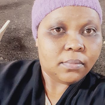 Judy, Kenyan elder-care worker, in Riyadh