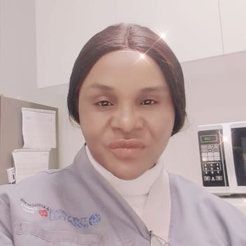 Regina , Nigerian elder-care worker, in Qatar