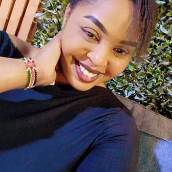 Naomy, Kenyan nanny, in Riyadh