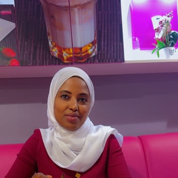 Muslimat, Ethiopian driver, in Dubai
