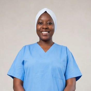 Daisy, Kenyan nanny, in Riyadh