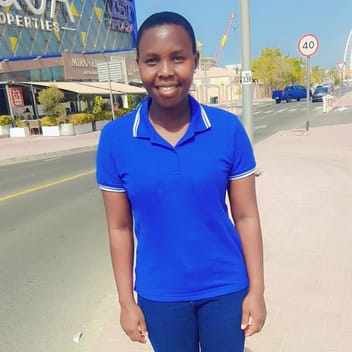 Miracle , Ugandan nanny, in Dubai