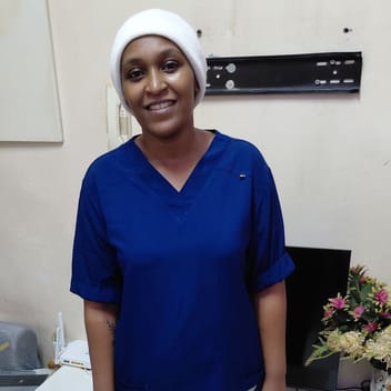 Elizabeth, Kenyan nanny, in Riyadh