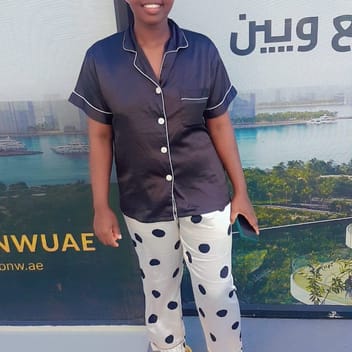 Miracle, Ugandan nanny, in Dubai