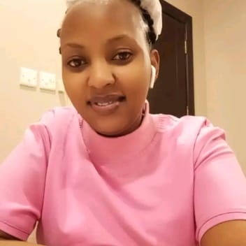 Lucy, Kenyan nanny, in Riyadh