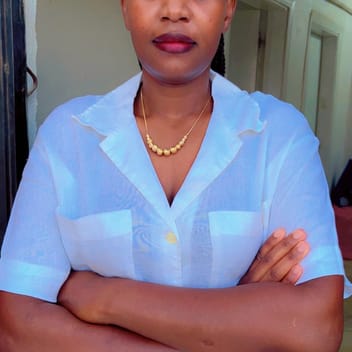 Nyar, Kenyan nanny, in Riyadh
