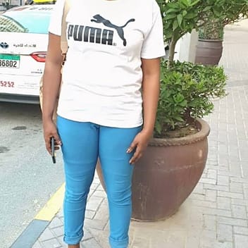 Nayiga , Ugandan maid, in Dubai