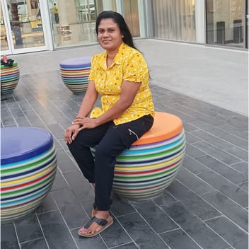 Janaki, Sri Lankan nanny, in Dubai