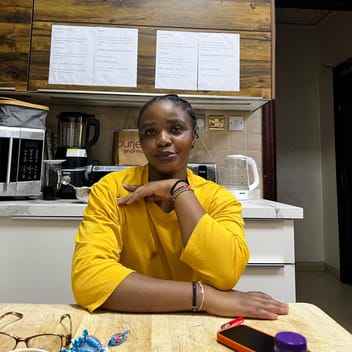 Faith , Kenyan maid, in Abu Dhabi