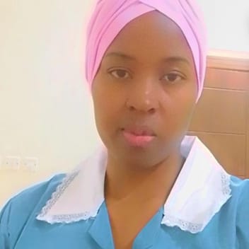 Mercy, Kenyan nanny, in Riyadh