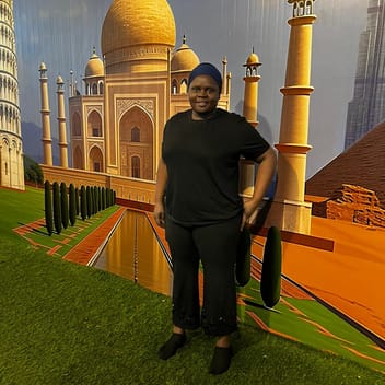 Maximila , Kenyan nanny, in Dubai