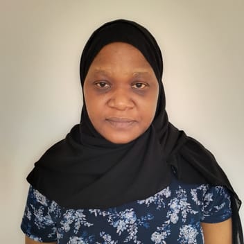 Christine , Kenyan nanny, in Riyadh