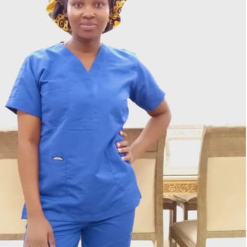 Lucy, Kenyan nanny, in Riyadh