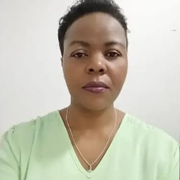 Janet, Ugandan elder-care worker, in Saudi Arabia