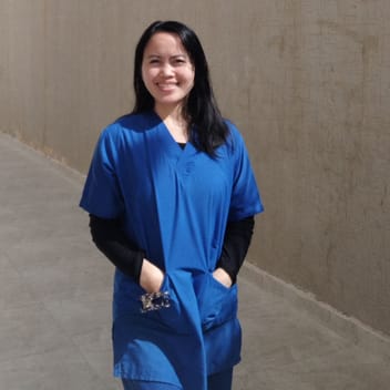 Elmie, Filipino nanny, in Riyadh