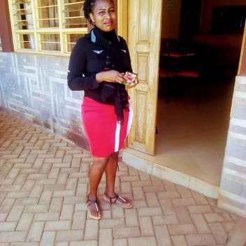Millicent, Kenyan nanny, in Riyadh