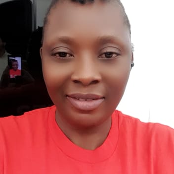 Winfridah, Kenyan elder-care worker, in Qatar