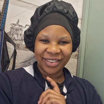 Bahati , Ugandan elder-care worker, in Riyadh