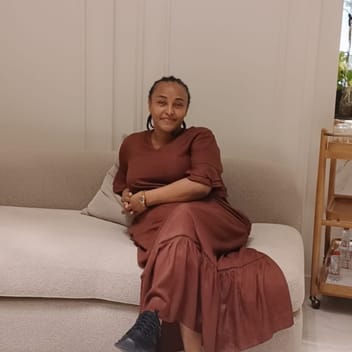 Ensaro, Ethiopian driver, in Dubai