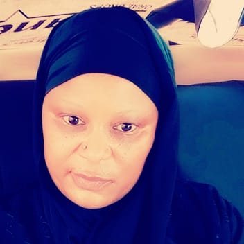Magdaline, Kenyan nanny, in Riyadh