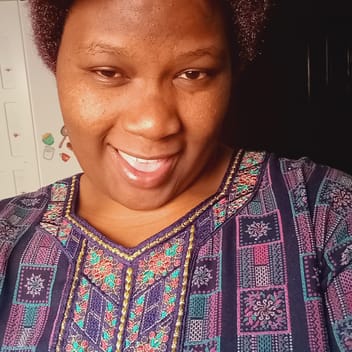 Emmiliana, Kenyan elder-care worker, in Riyadh