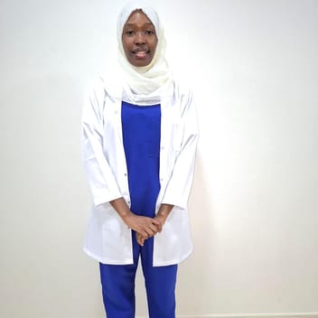 Irine, Kenyan nanny, in Riyadh