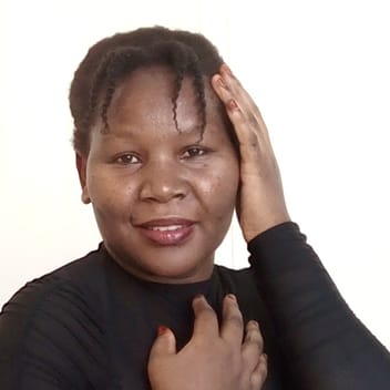 Silvia, Ugandan maid, in Riyadh